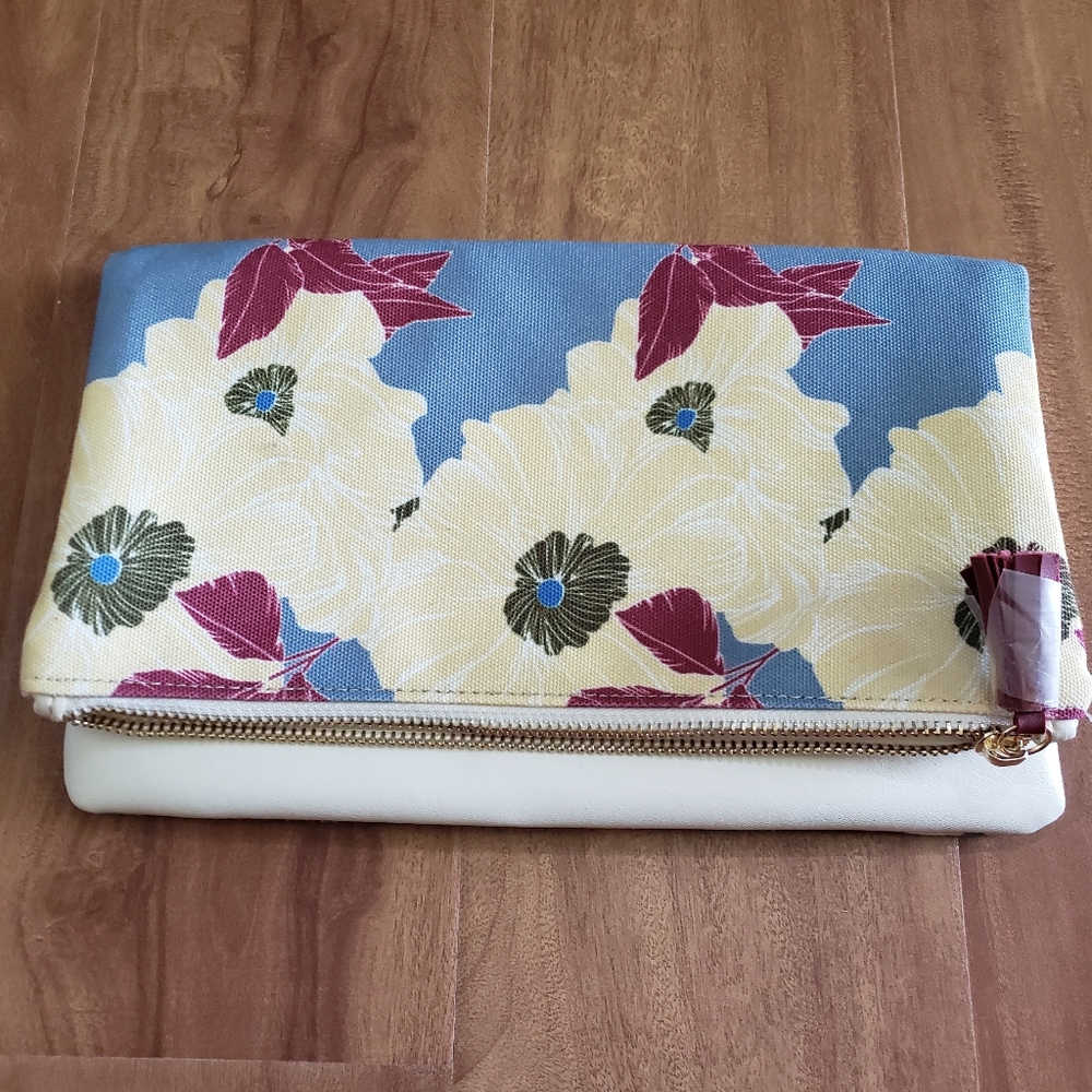 Rachel Pally Floral Foldover Clutch